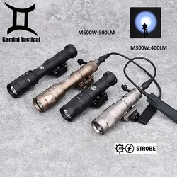 WADSN M600W Linterna táctica LED con anclaje Picatinny