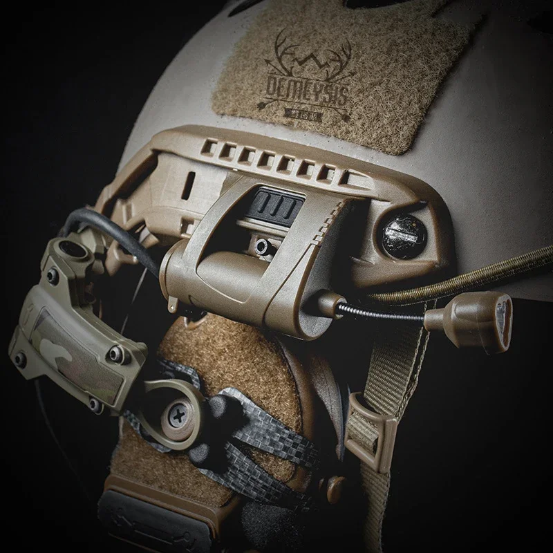 Luz táctica para casco, linterna LED láser IR, 4 modos, verde y rojo, ahorro de energía para Airsoft, caza y Camping - imagen 4