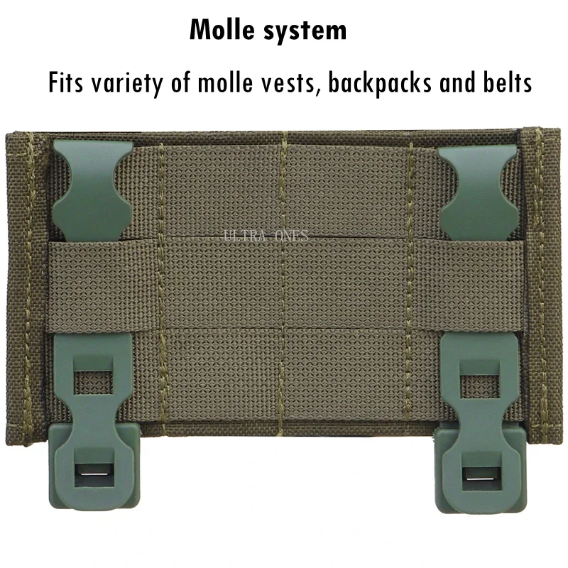 Bolsa táctica 5,56, doble revista, dibujo rápido, bolsa MOLLE Mag, portador, tapa abierta, tiro, caza, juego de guerra, Rifle, bolsillo Mag - imagen 4