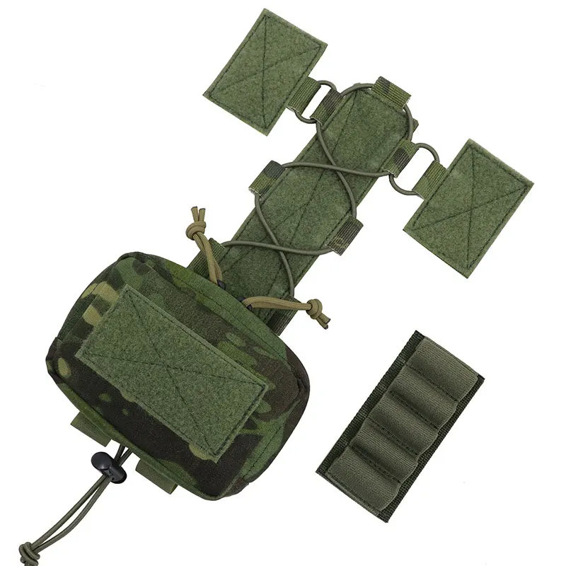 Cubierta de casco de caza táctica para deporte al aire libre para casco de combate OPS, cubierta de guardamanos - imagen 2