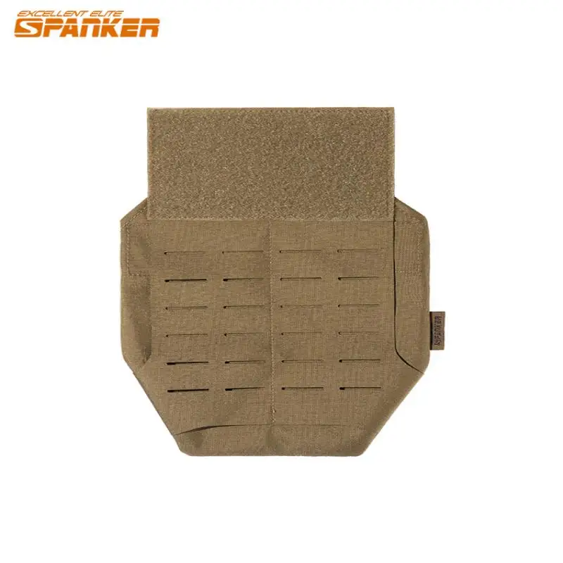 Chaleco táctico de Airsoft, bolsa de secado al sol, tira MOLLE de corte láser, doble propósito, bolsa táctica de Abdomen, bolsa de protección JJ - imagen 3