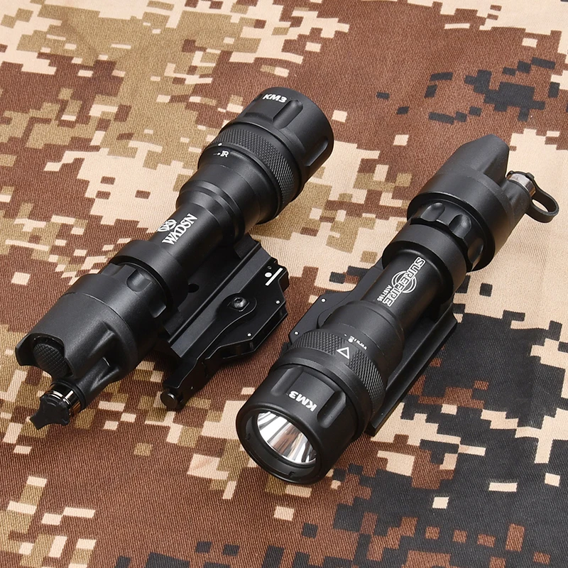 Linterna táctica Surefire M952-V LED potente estroboscópica de Metal linterna táctica con cabezal LED KM3 calidad riel de 20mm - imagen 5