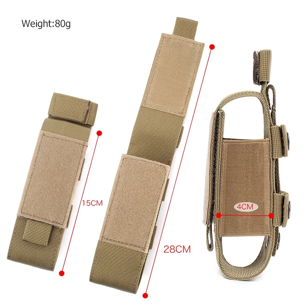 Bolsa de torniquete de nailon de primeros auxilios para gato táctico, funda de pistola única Mag, al aire libre funda de cuchillo de caza, paquetes de tijera médica - imagen 5