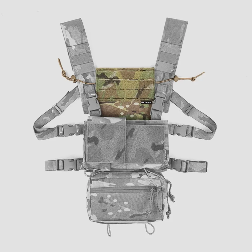 Adaptador PEW TACTICAL JTAC para plataforma de pecho táctica, placa de expansión Molle, accesorios de actualización del Panel frontal UA96 - imagen 4