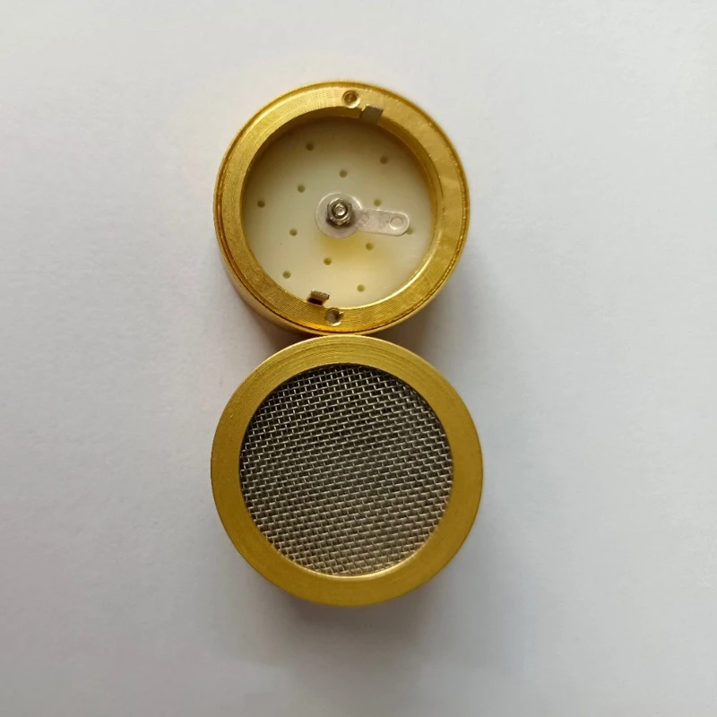 Vergulde Condensator Microfoon Cartridge Capsule Vervanging 26Mm Groot Membraan Microfoon Elektrische Instrument K1KF - imagen 4