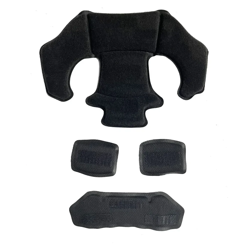 Almohadilla para casco, transpirabilidad, desmontable, cómoda, doble capa, esponja de espuma viscoelástica, absorción del sudor, almohadilla para casco de caza al aire libre Wendy - imagen 2