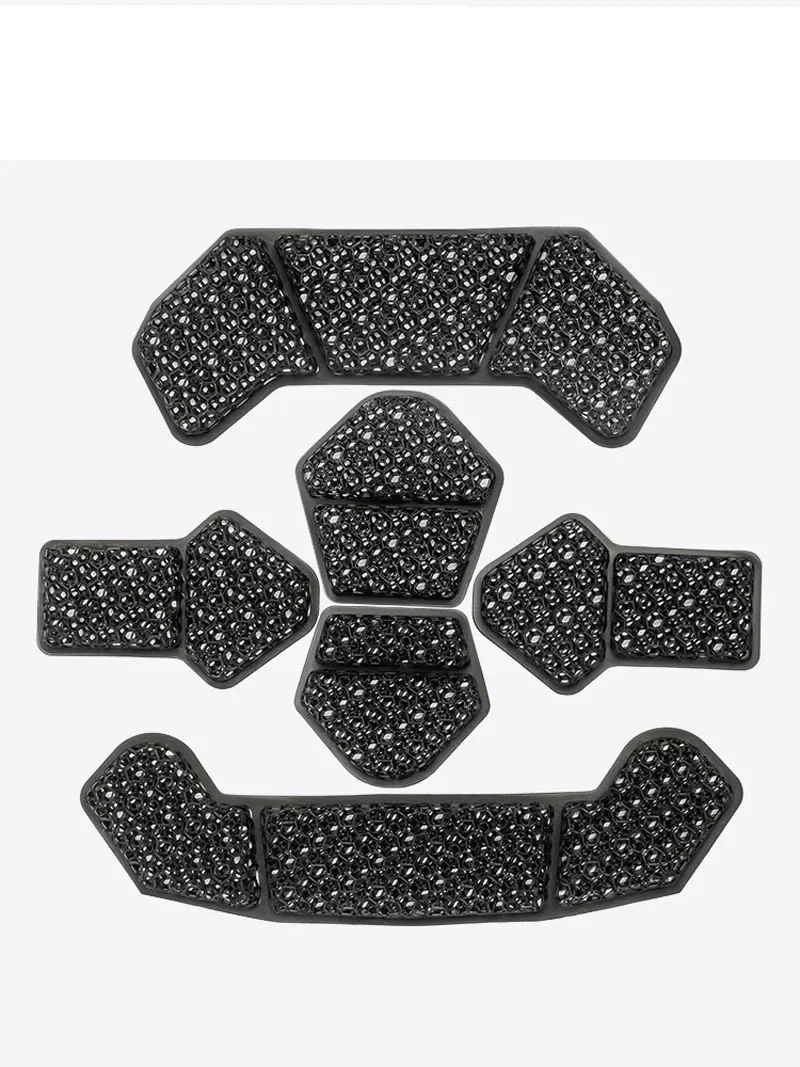 Forro de casco táctico mejorado con alto amortiguación, amortiguación transpirable, cabezal de presión desmontable y no abrasivo. - imagen 2