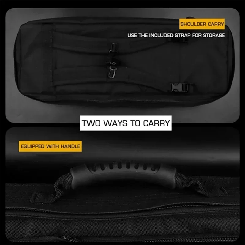 ERQYGRA-Bolsa táctica de caza para acampar, bolsa para Rifle de despliegue rápido, bolso de hombro portátil, accesorios para deportes al aire libre Airsoft - imagen 4