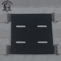 Panel adaptador MOLLE velcro para parches tácticos