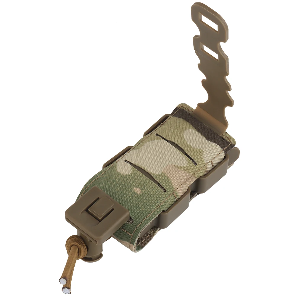 Nueva bolsa táctica de caza al aire libre para revistas de 9mm, Molle, caza, asalto urbano, bolsa individual para linterna, funda para cuchillo, equipo - imagen 4