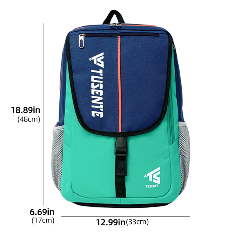 Mochila para raquetas de tenis y bádminton con bolsillo para zapatos, bolsa para deportes al aire libre, viaje, entrenamiento de Yoga, para ir al trabajo, bolsas universitarias grandes para ordenador portátil - imagen 4