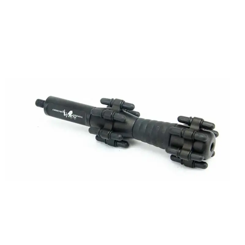 Topoint-estabilizador de arco compuesto para práctica de tiro con arco, barra ecualizadora con amortiguador, 6,5 pulgadas, 1 unidad - imagen 3