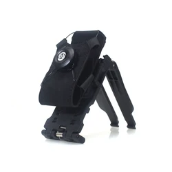 MOLLE táctico Universal de liberación rápida 360 grabadora cubierta protectora chaleco táctico pecho colgante cinturón accesorio fijador