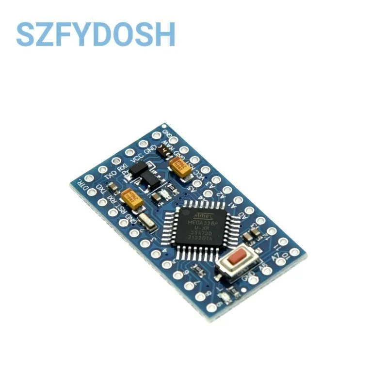 Pro Mini 328 Mini 3.3V/8M 5V/16M ATMEGA328/PB ATMEGA328P-AU 3.3V/8MHz 5V/16MHZ para Arduino - imagen 4