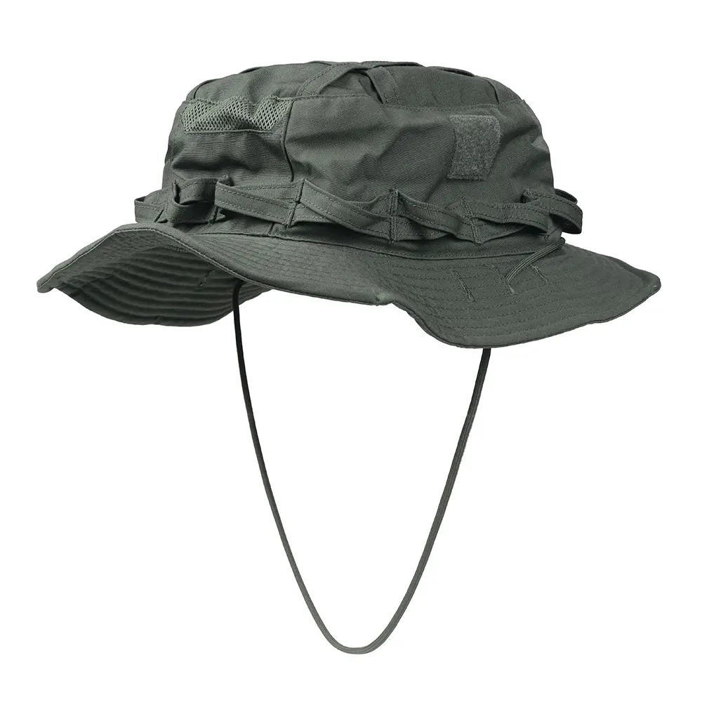 Emersongear Rock Lizard, sombrero Boonie táctico transpirable de ala corta, deportes de combate, caza, gorra redonda de camuflaje, sombreros a prueba de sol para acampar - imagen 2