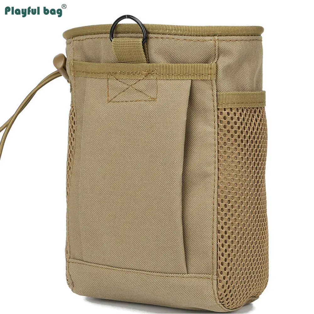 Bolsa de recuperación pequeña táctica, bolsa multifuncional para artículos diversos de montañismo, bolsa de reciclaje de balas de juguete, camuflaje AVA302 - imagen 2
