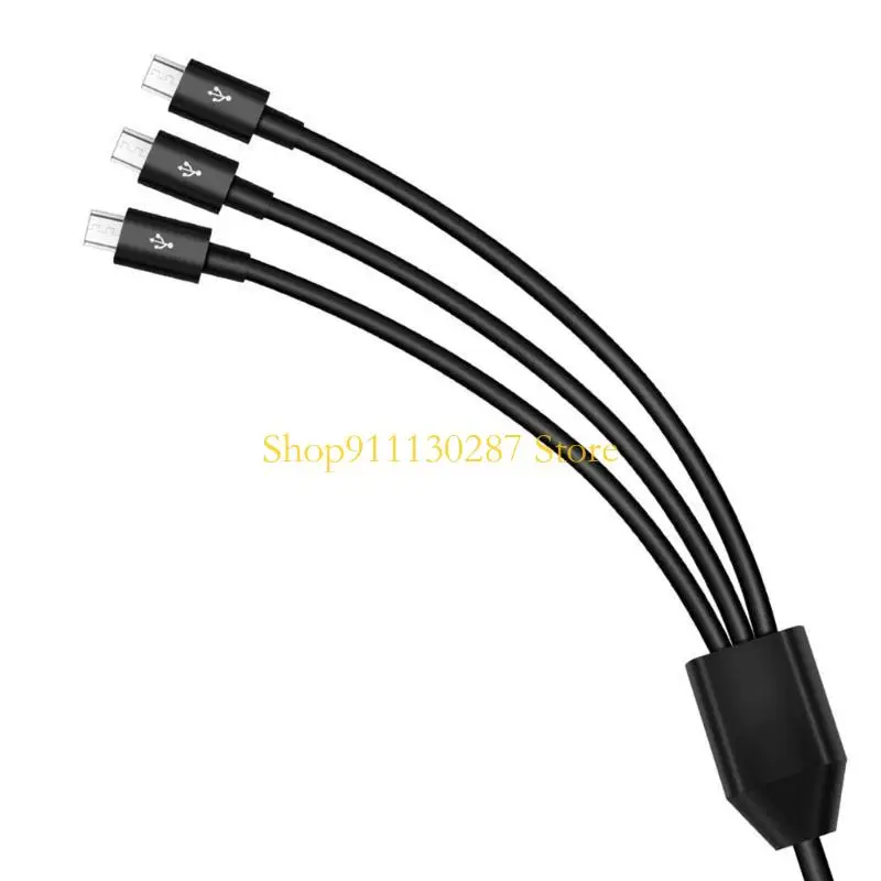 Cable divisor Micro USB J1HC, Cable adaptador sincronización datos, conexión Micro USB dividida, Cable carga rápida, - imagen 4
