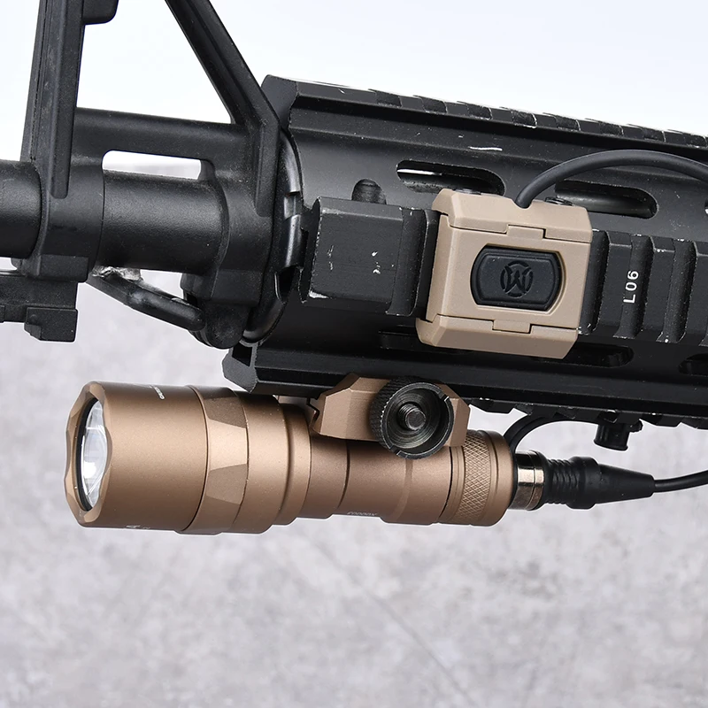 WADSN Surefir M300 M600 M300B M300C M600U Airsoft, potente linterna táctica, lámpara de exploración, Rifle de caza, linterna de luz - imagen 3