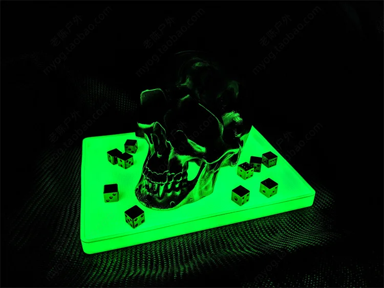 Countycomm-bandeja de piezas brillantes, armadura Edc, equipo, bandeja de goma de silicona, sostiene - imagen 3