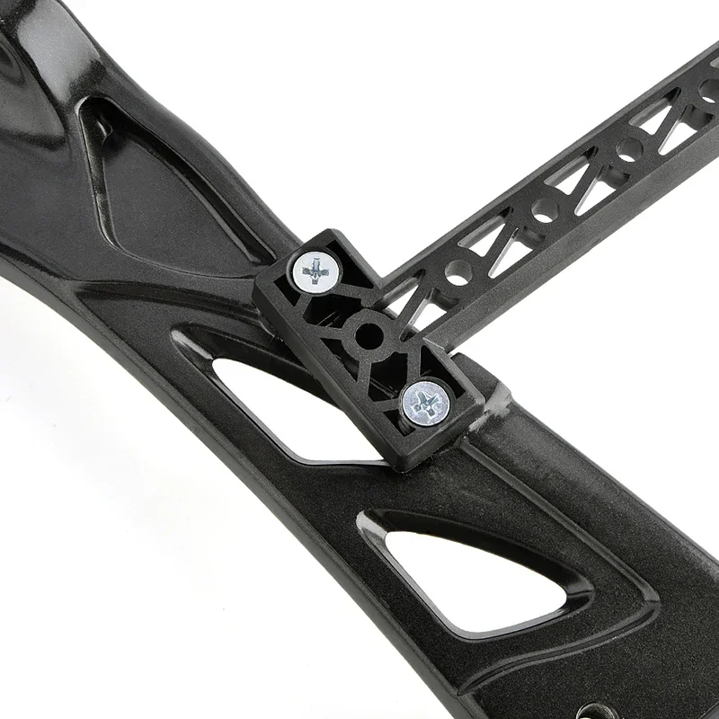 Mira de arco recurvo ajustable, mira en forma de T de plástico negro, herramienta de puntería de alta precisión para caza al aire libre, accesorios de tiro, 1 ud. - imagen 3