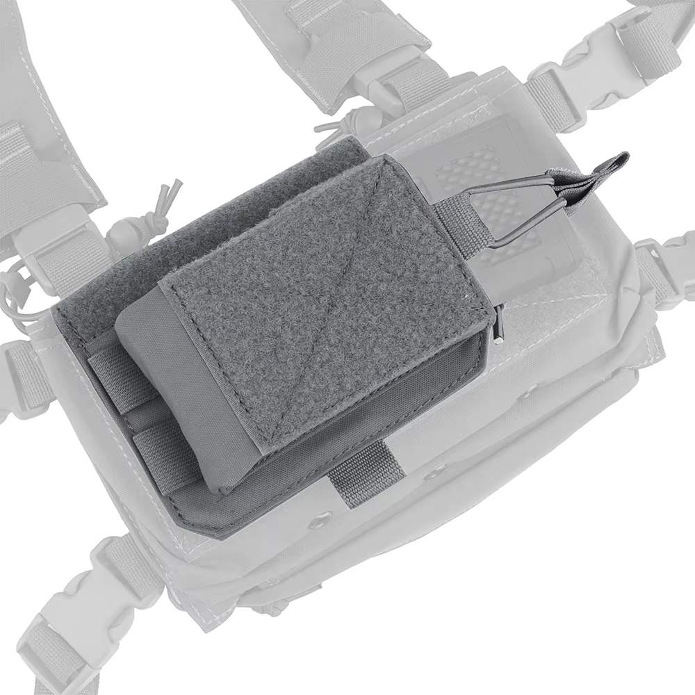 Plataforma de pecho MK4 con bolsa magnética y portarrollos MOLLE - imagen 3
