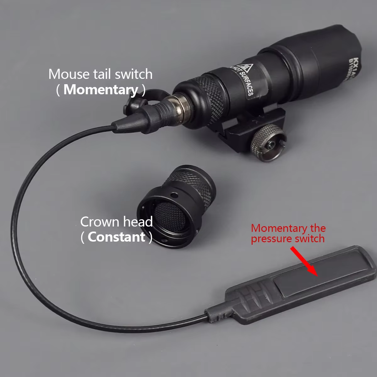 Surefire M300 linterna táctica LED riel Picatinny - imagen 5