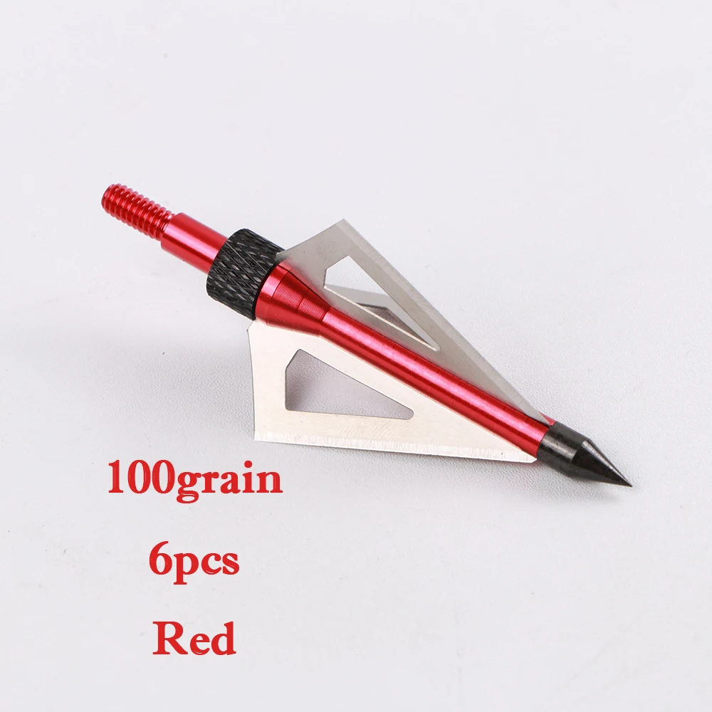 100grain 6pcs Red
