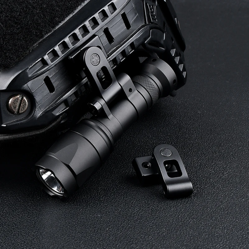 WADSN nuevo soporte rápido para casco Surefir M300 M600 Mini luz de explorador M340 M640 Flashligjt táctico M-AX ARC casco adaptador de abrazadera de riel - imagen 4