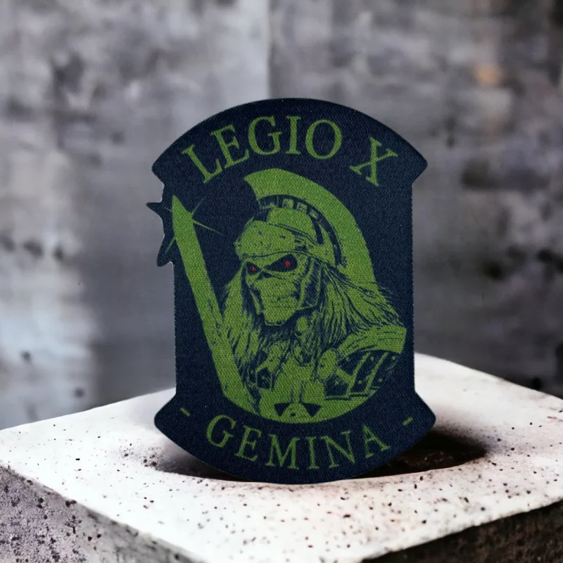 LEGIOX GEMINA esqueleto guerrero impreso moral insignia parche personalidad brazalete gancho y bucle mochila táctica sombrero pegatinas - imagen 5