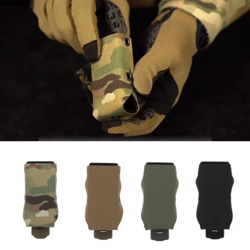 Bolsa ligera para revistas de pistola, inserto de extracción rápida incorporado para bolsas para revistas de caza de 9mm, bolsa funcional