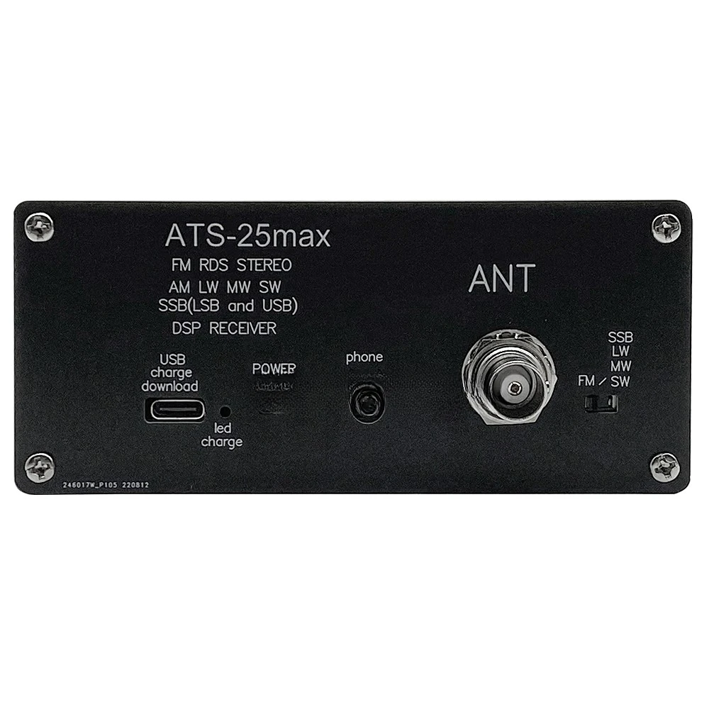 ATS-25MAX Si4732 Radio de todas bandas radio de onda corta ATS-25PLUS - imagen 3
