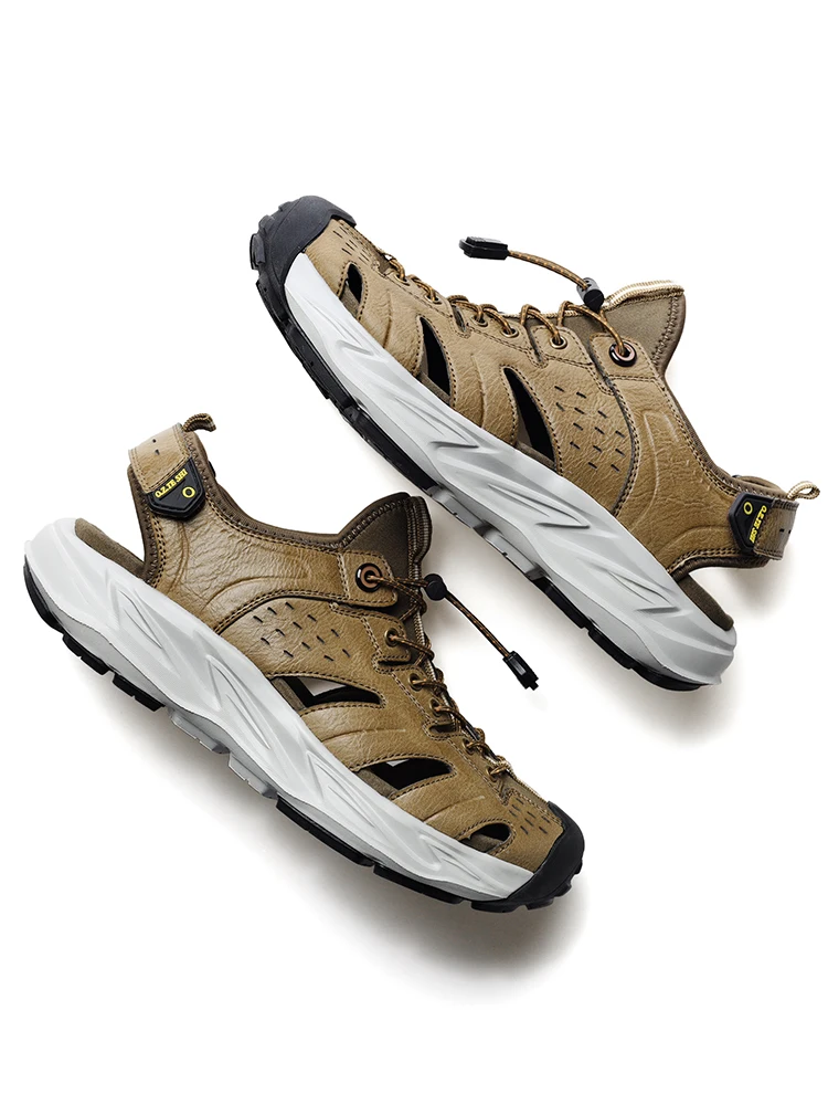 O.Z.TESHI-Zapatillas deportivas de malla transpirable para hombre, zapatos de agua de secado rápido para caminar y pescar, Trekking al aire libre - imagen 3