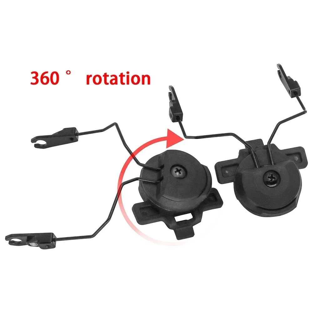 Adaptador de riel para casco táctico Wendy TS TAC-SKY para casco Wendy 2,0 3,0 para auriculares tácticos MSA SORDIN Airsoft - imagen 4