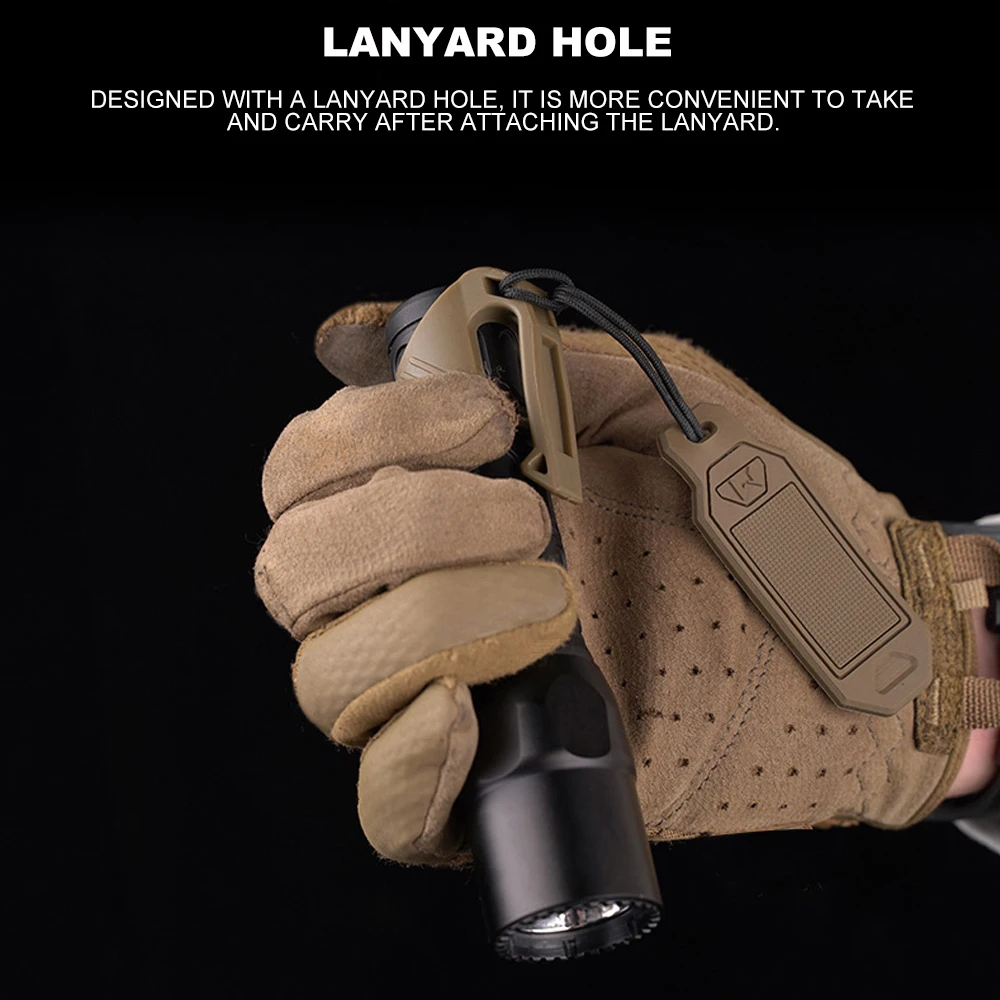 Adaptador de Clip de transporte para linterna táctica, multifunción, militar, caza, Paintball, Airsoft, accesorios - imagen 4