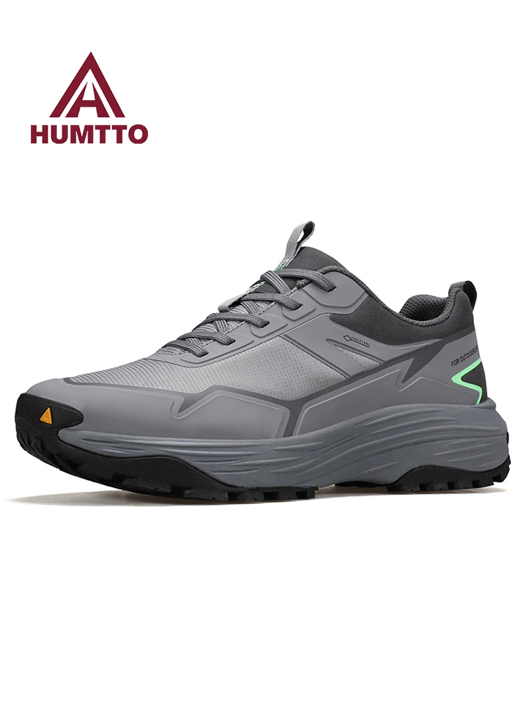 Humtto 2025 zapatos de senderismo para hombre, zapatos de trekking antideslizantes para exteriores, zapatillas deportivas transpirables todoterreno para mujer, zapatillas deportivas informales para caminar y viajar - imagen 2