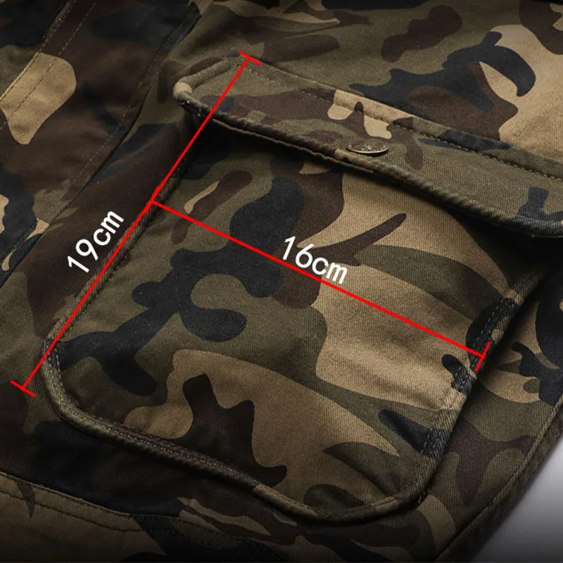 Conjuntos de camuflaje al aire libre para hombre, chaquetas Ripstop resistentes al desgaste, Pantalones rectos multibolsillos, trajes de 2 piezas, conjunto de entrenamiento de primavera y otoño - imagen 5