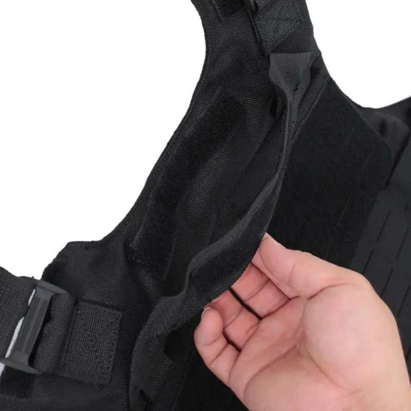 Chaleco táctico MOLLE protector anti puñaladas de liberación rápida - imagen 5