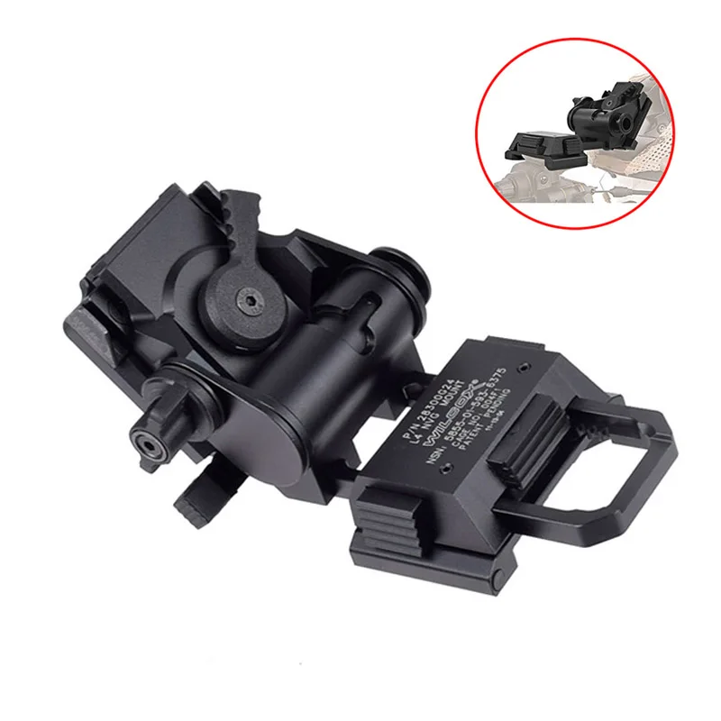 Wilcox soporte de montaje de Metal para gafas de visión nocturna, piezas de casco OPS plegables, L4, G24, NVG, PVS15, PVS18, GPNVG18, Stent, nuevo - imagen 2