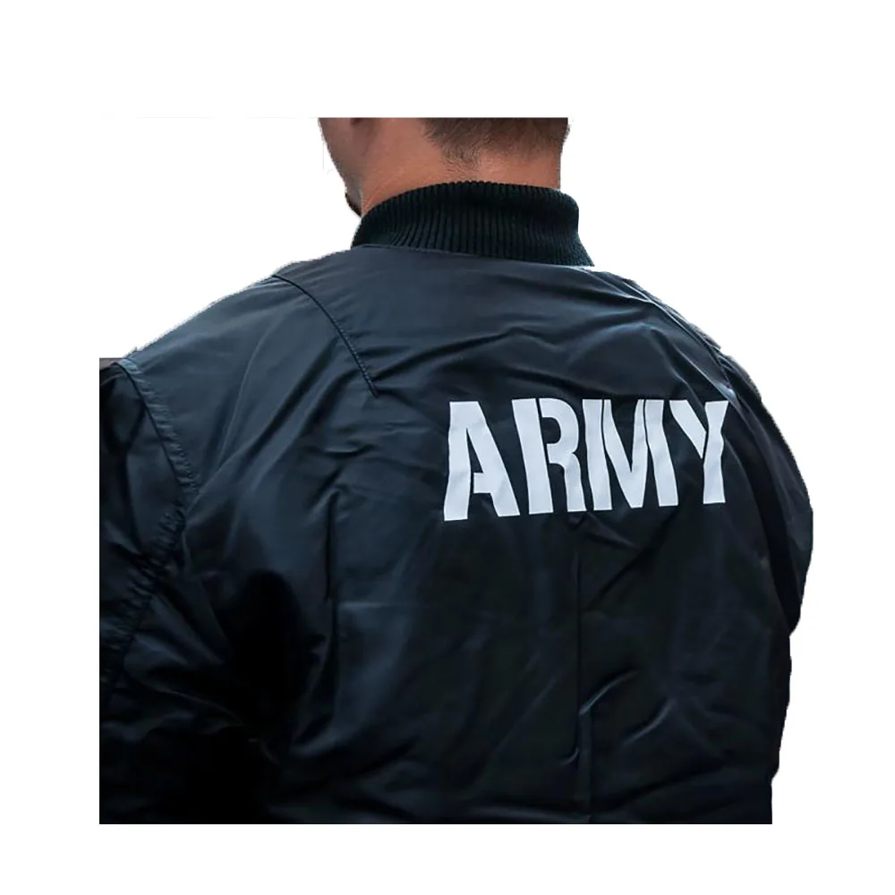 Traje de béisbol MA-1, chaqueta de vuelo a prueba de viento, cálida, holgada, de nailon, para entrenamiento recreativo y deportivo - imagen 5