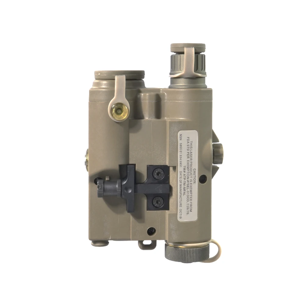 LA-5C UHP Deluxe 200mW VCSEL IR mira láser a prueba de golpes y retención cero para plataformas 5,56/7,62 marcos originales BK/FDE - imagen 5