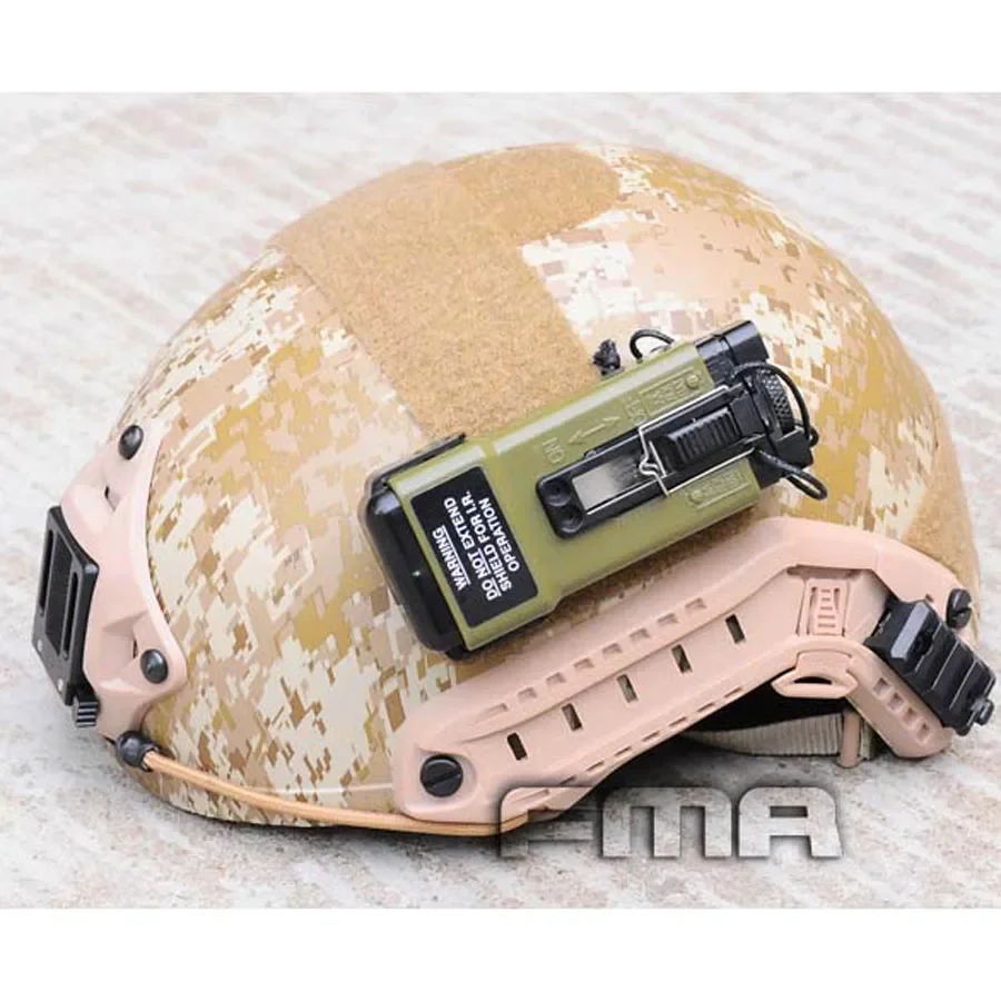 Luz estroboscópica funcional del marcador de socorro laboral de FMA FMA MS2000 para el casco - imagen 5