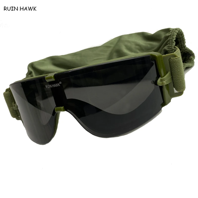 Gafas protectoras tácticas militares, gafas de caza a prueba de viento y polvo, gafas de viaje para pescar al aire libre - imagen 5