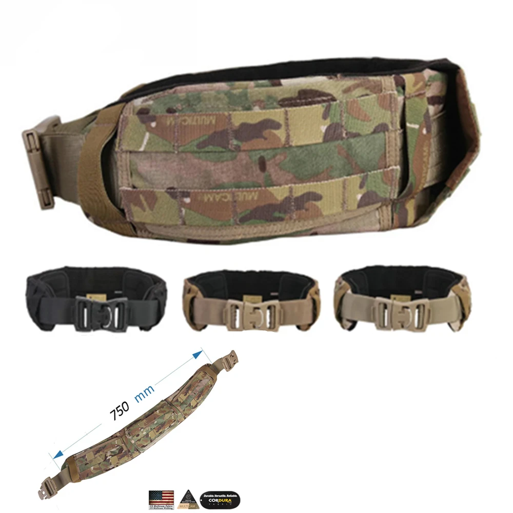 EMERSON CRYE-Cinturón de combate de precisión AVS para hombre, cinturón de perfil bajo, MULTICAM, Airsoft - imagen 3