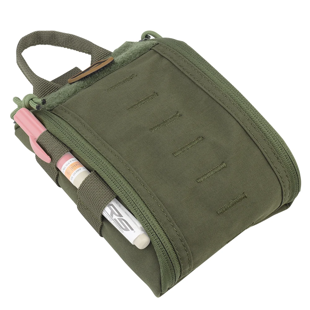 Botiquín de primeros auxilios táctico, respuesta rápida, caza al aire libre, Camping, senderismo, supervivencia, bolsa médica de emergencia, chaleco MOLLE, cinturón de cintura - imagen 5