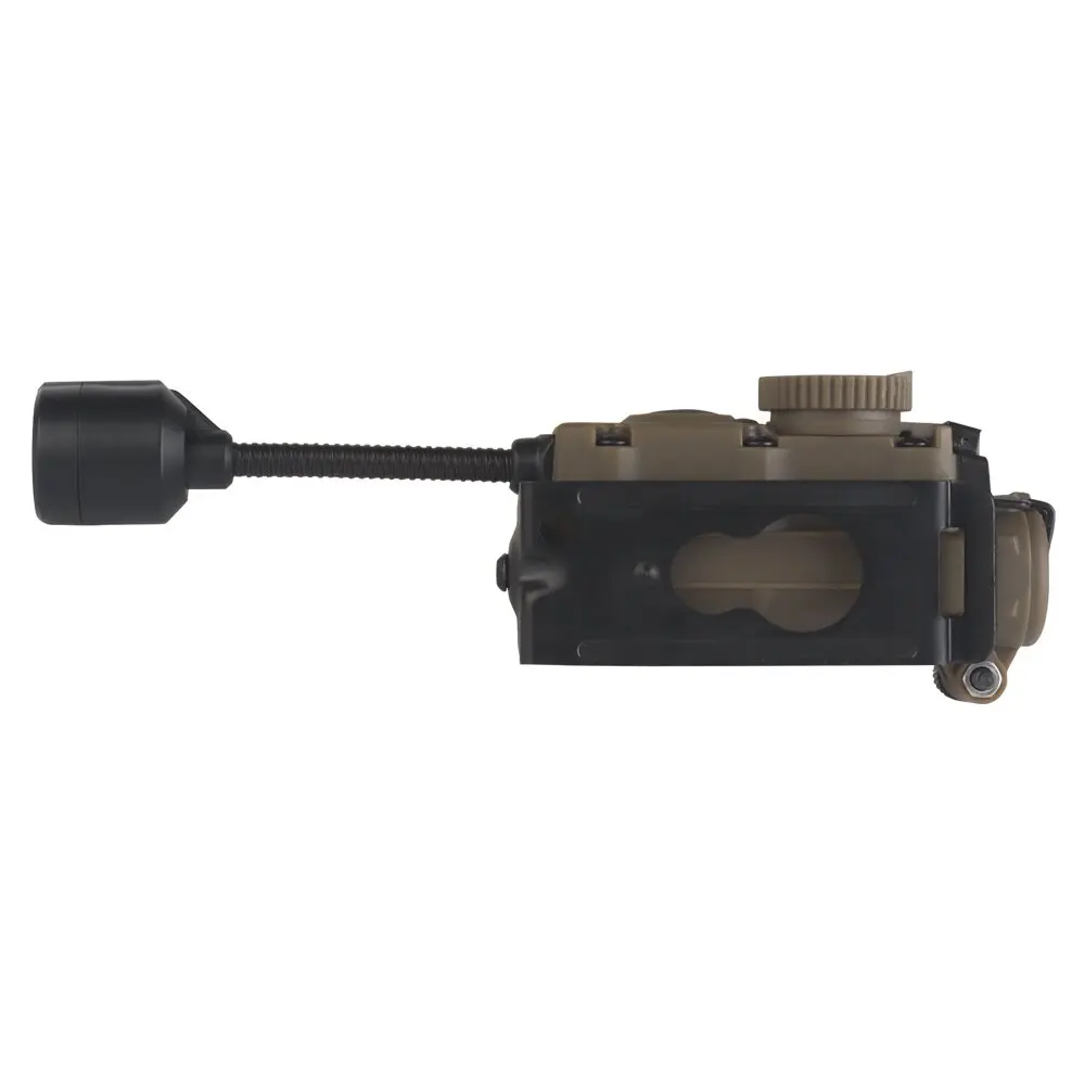 Luz para casco Sidewinder, sistema de 3 monturas, modos de Color infrarrojo IR, linterna ajustable, accesorios para caza al aire libre - imagen 4