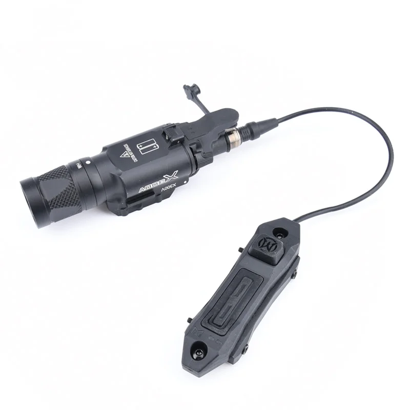 WADSN linterna táctica X300 X300U, luces de pistola de Metal, MLOK, Arma de caza, luz de explorador con cinta de interruptor de presión de doble función - imagen 5