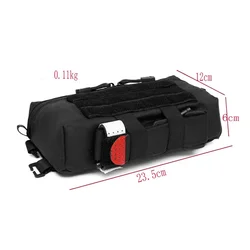 Chaleco táctico modular MOLLE con bolsa abdominal – Compatible JPC CPC
