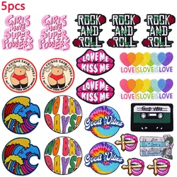 Parche táctico MOLLE bordado con dibujos animados para ropa