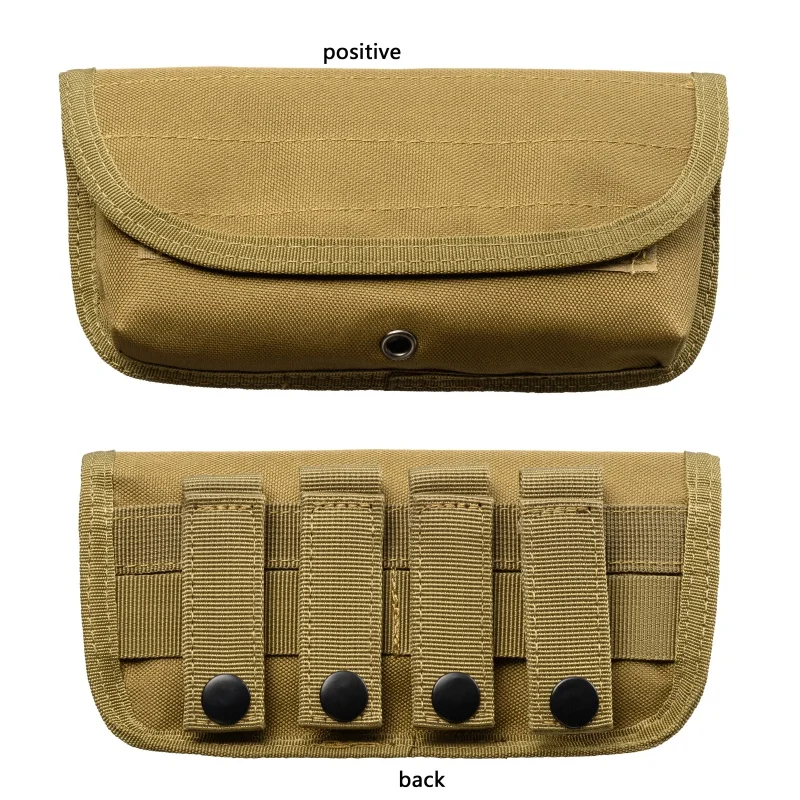 Bolsa táctica Molle para Cartucho de munición, bolsa de munición de bala de calibre 12/20G, Soporte redondo para Cartucho Airsoft Shotshell, bolsa de recarga Mag - imagen 5