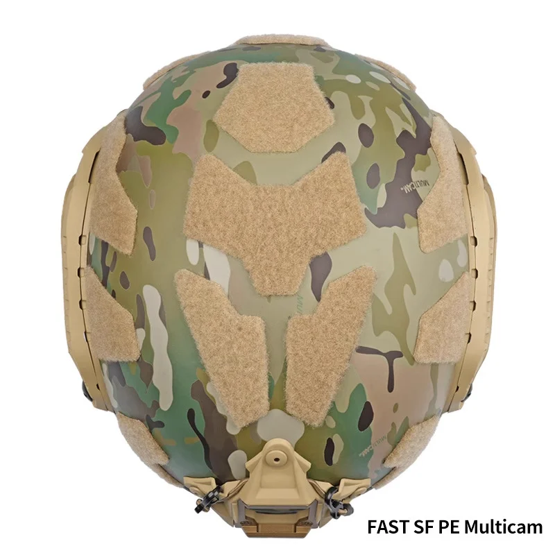 Casco táctico FAST SF de alto rendimiento UHMW-PE NIJ IIIA a prueba de balas, mejora balística de corte alto, sistema interno de Wendy - imagen 4